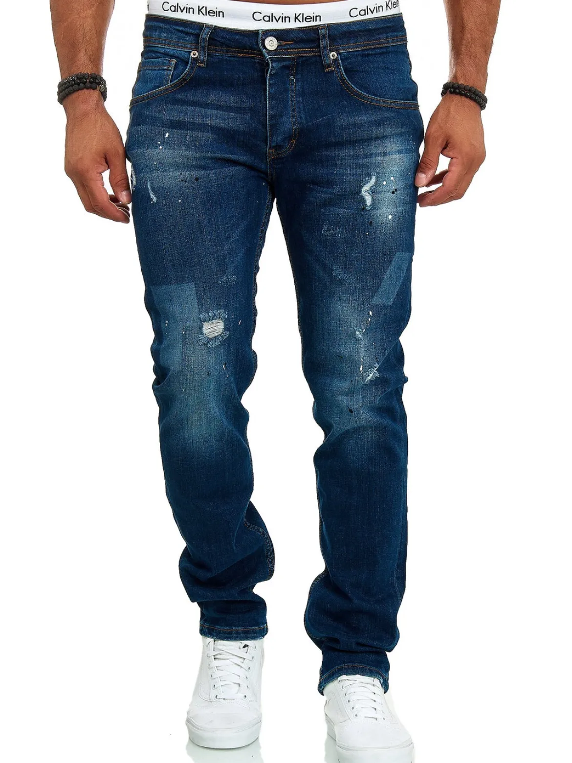 OneREDOX Slim fit J-711C - Farkut, Blue 711