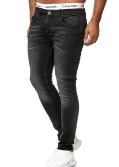OneREDOX Slim fit 600JS - Farkut, 604 dirty black