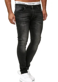 OneREDOX Slim fit 600JS - Farkut, 604 dirty black