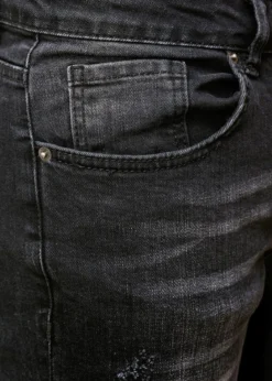 OneREDOX Slim fit 600JS - Farkut, 604 dirty black