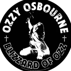 Ozzy Osbourne: Blizzard Of Ozz - Kangasmerkki, selkä