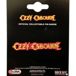 Ozzy Osbourne Logo - Pinssi