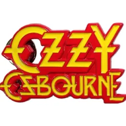 Ozzy Osbourne Stacked Logo - Pinssi