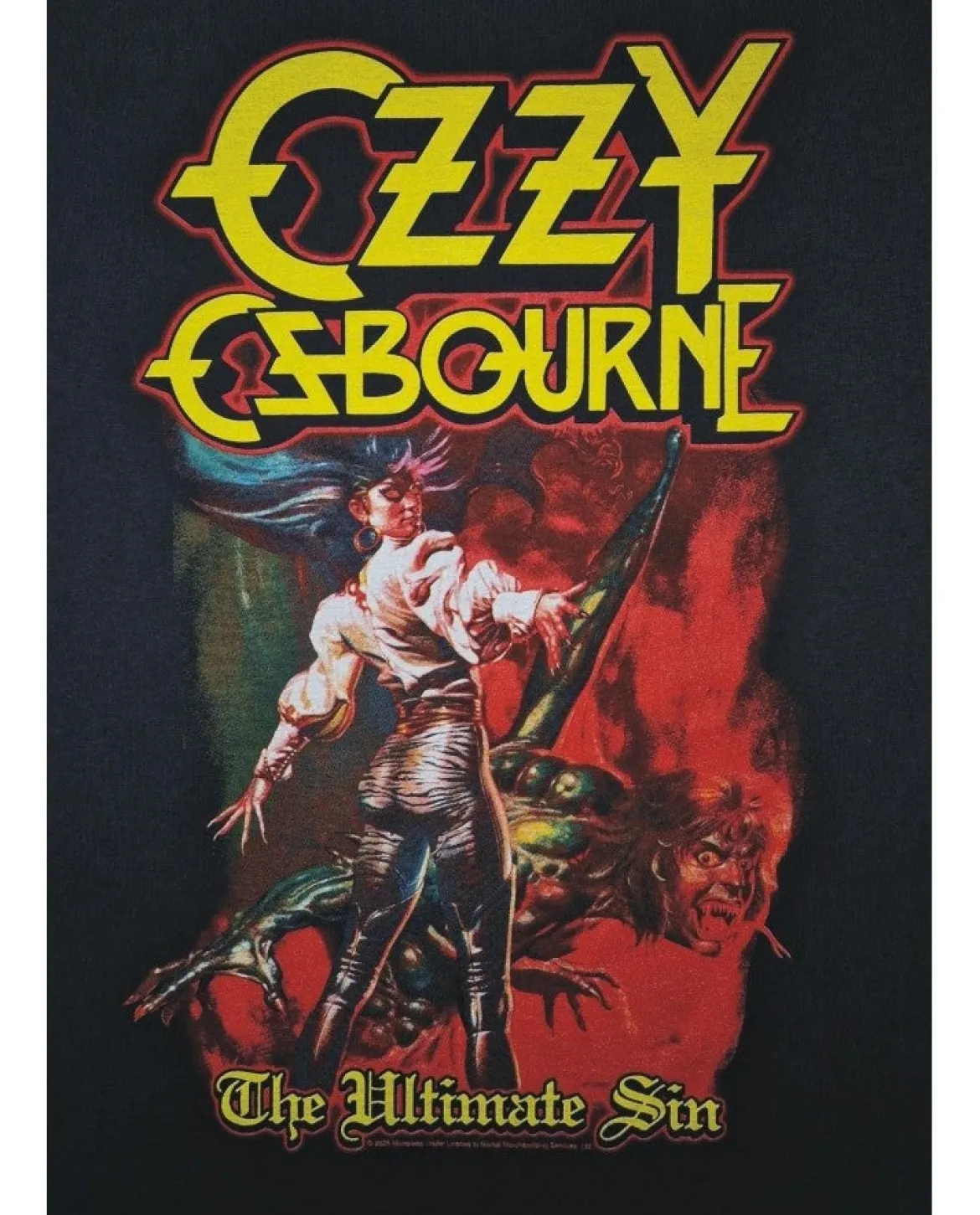 Ozzy Osbourne: Ultimate Sin - T-paita