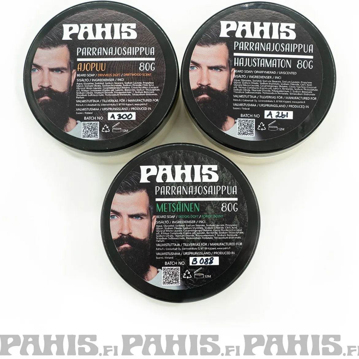 Pahis - Parranajosaippua 80g