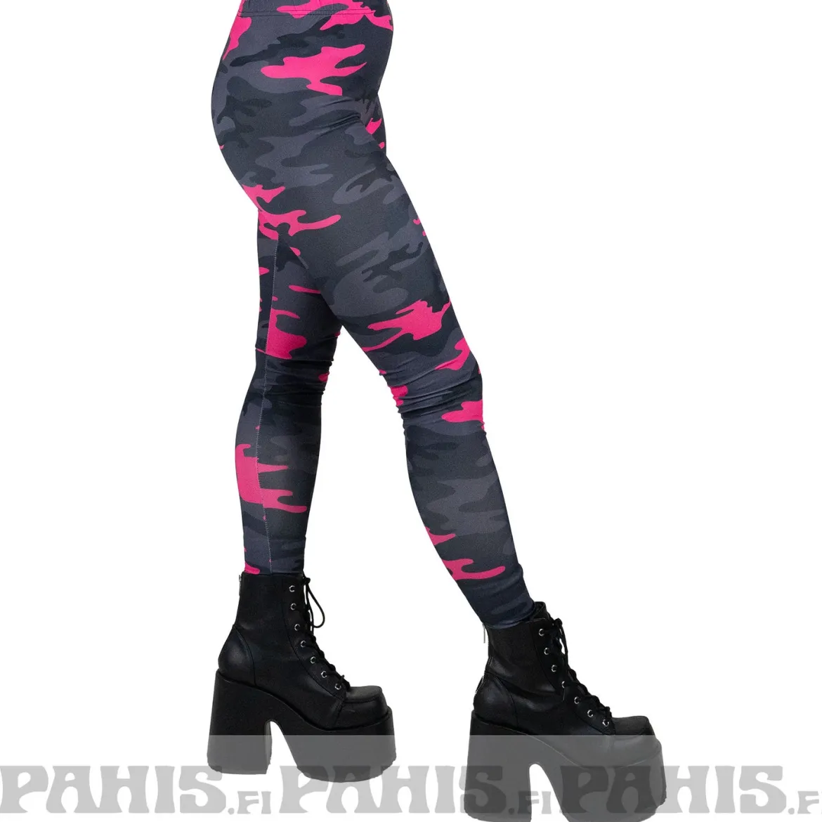 Pahis Pink Camo - leggingsit