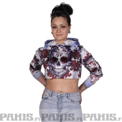 Pahis Sugar skull - Lyhyt huppari