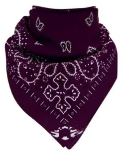 Paisley Bordeaux - Bandana huivi