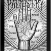 Palmistry - Kehystetty peili peltikyltti