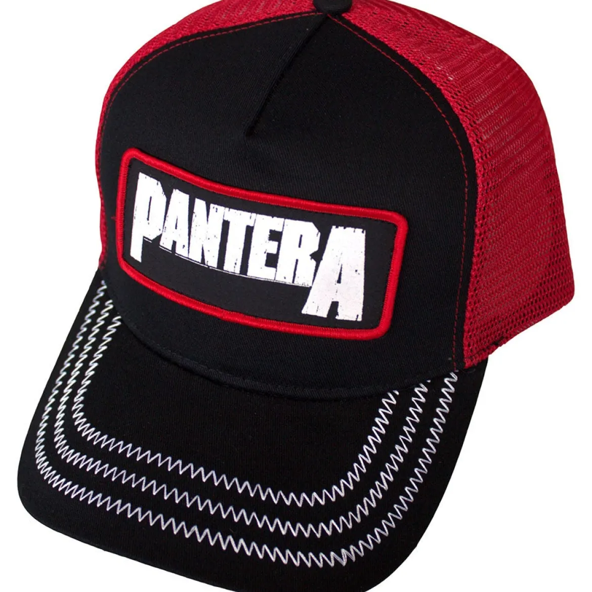 Pantera: B&W Patch - Mesh back Lippis