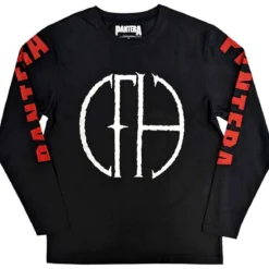 Pantera Frayed Logo - Pitkähihainen paita