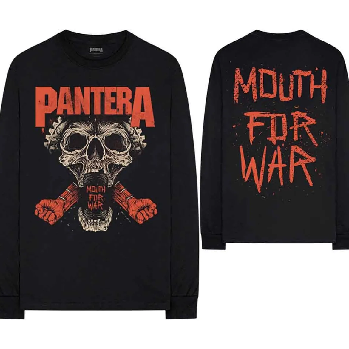 Pantera Mouth For War - Pitkähihainen paita