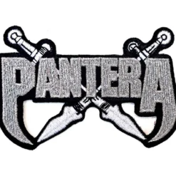 Pantera Silver Swords - Kangasmerkki