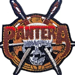 Pantera Skull Knives - Kangasmerkki