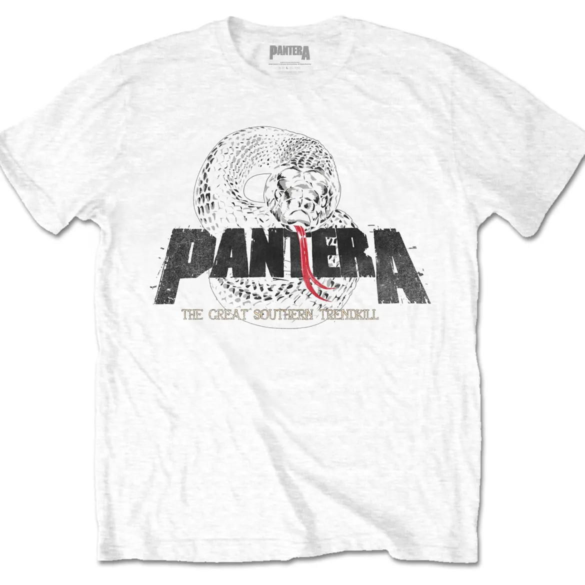 Pantera Snake Logo - T-Paita