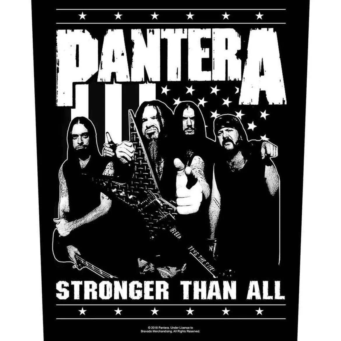 Pantera Stronger Than All - Kangasmerkki, selkä