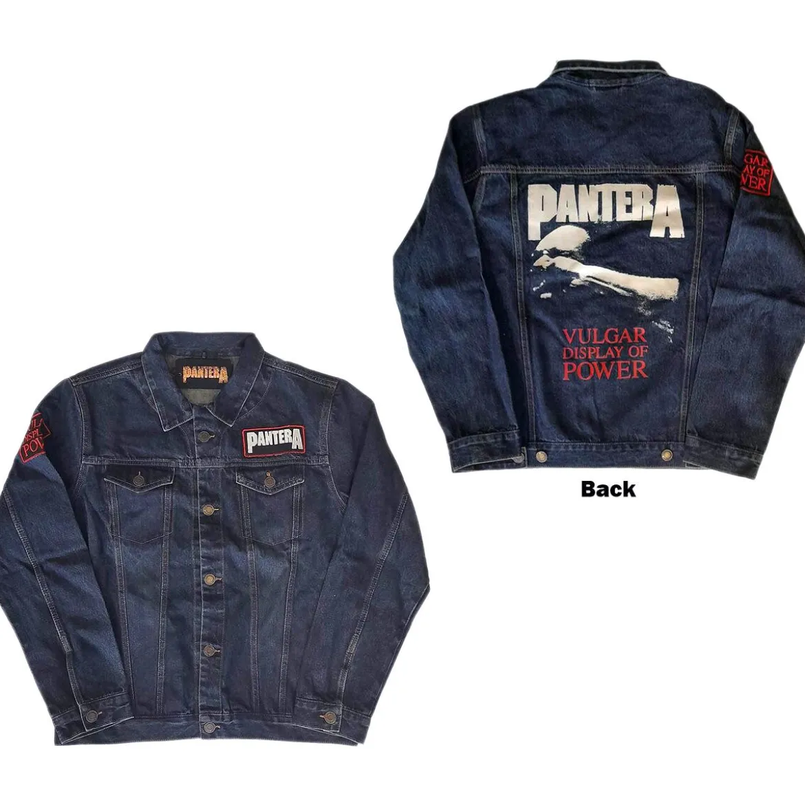 Pantera Vulgar Display of Power - Unisex Farkkutakki
