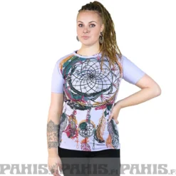 Peace Sign - T-paita, lila