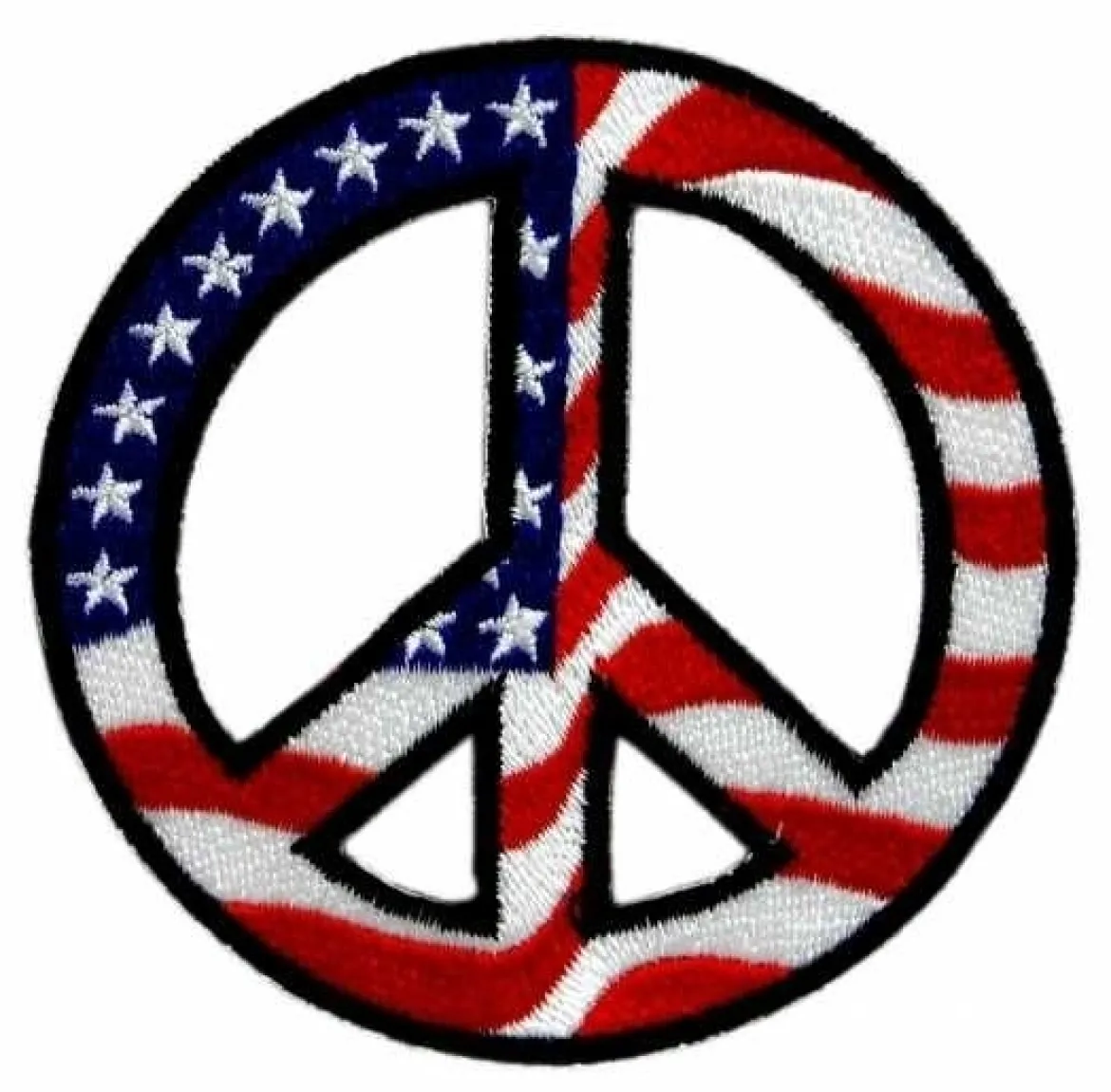 Peace USA - Kangasmerkki