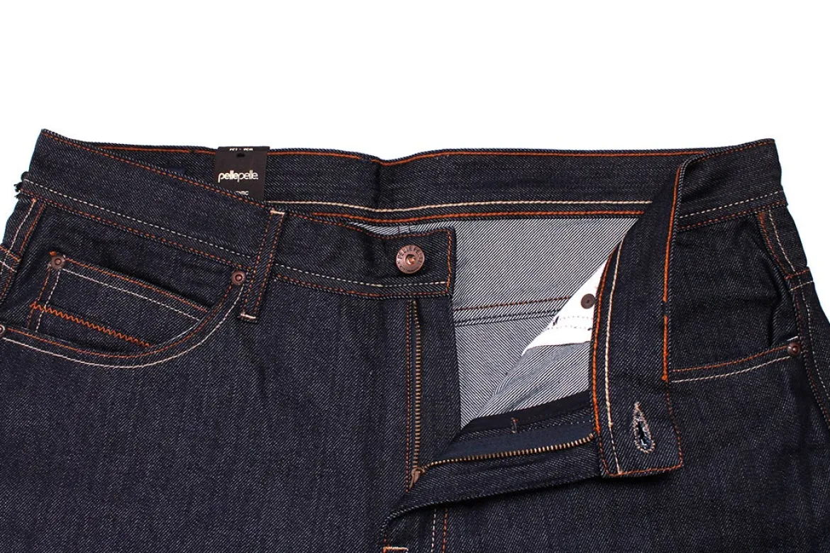 Pelle Pelle Baxter Loose- Farkut, Raw Indigo