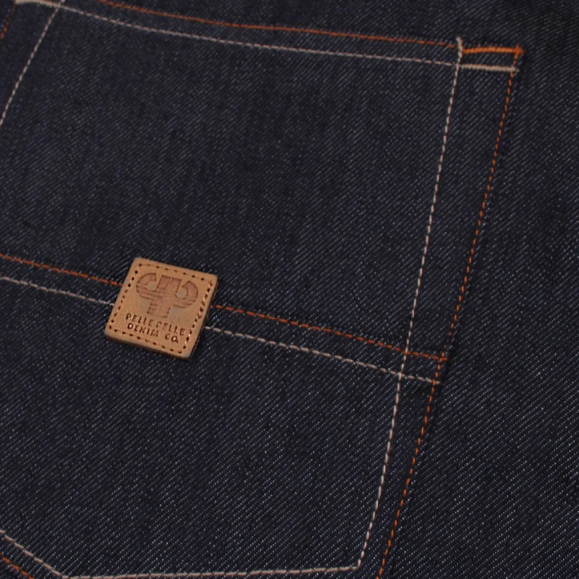Pelle Pelle Baxter Loose- Farkut, Raw Indigo