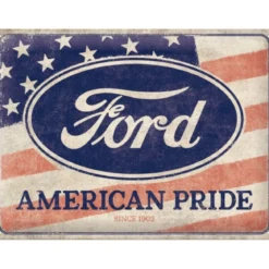 Peltikyltti 30x40cm - Ford American Pride US Flag