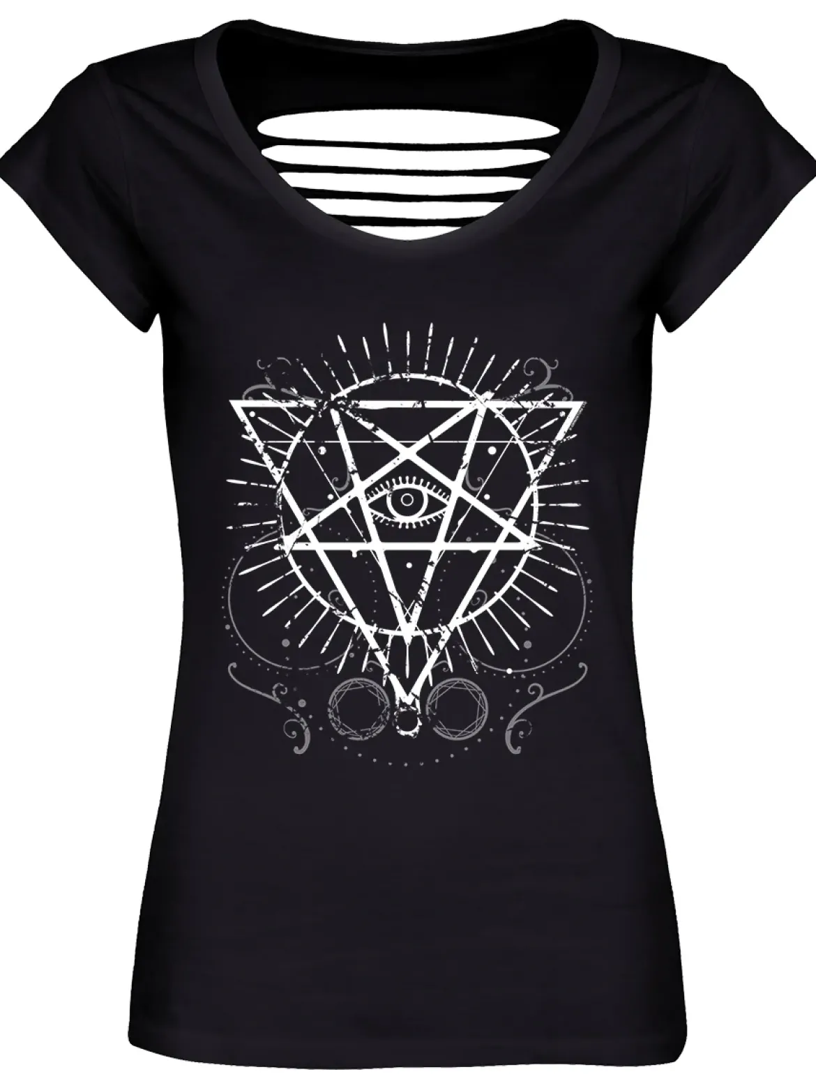 Pentagram Eye - naisten t-paita