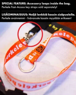Perkele kangaskassi, Sateenkaari