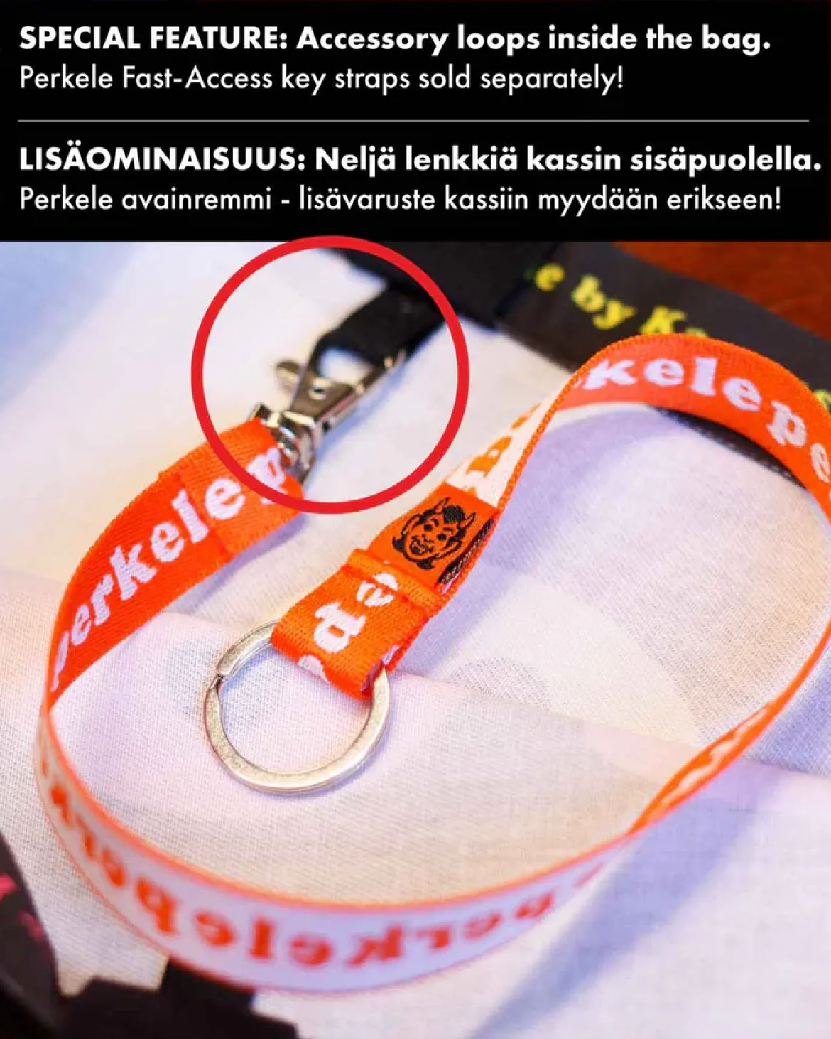 Perkele kangaskassi, Sateenkaari