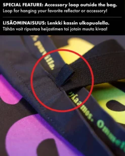 Perkele kangaskassi, Sateenkaari