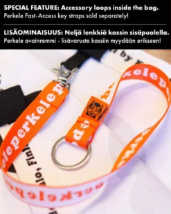 Perkele kangaskassi, Valkoinen