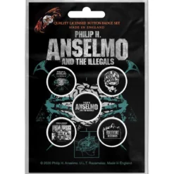 Philip H. Anselmo & The Illegals: Brain - Pinssisetti