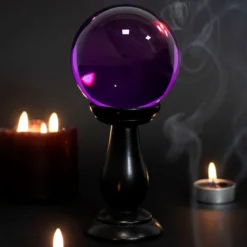 Pieni Violetti Kristallipallo