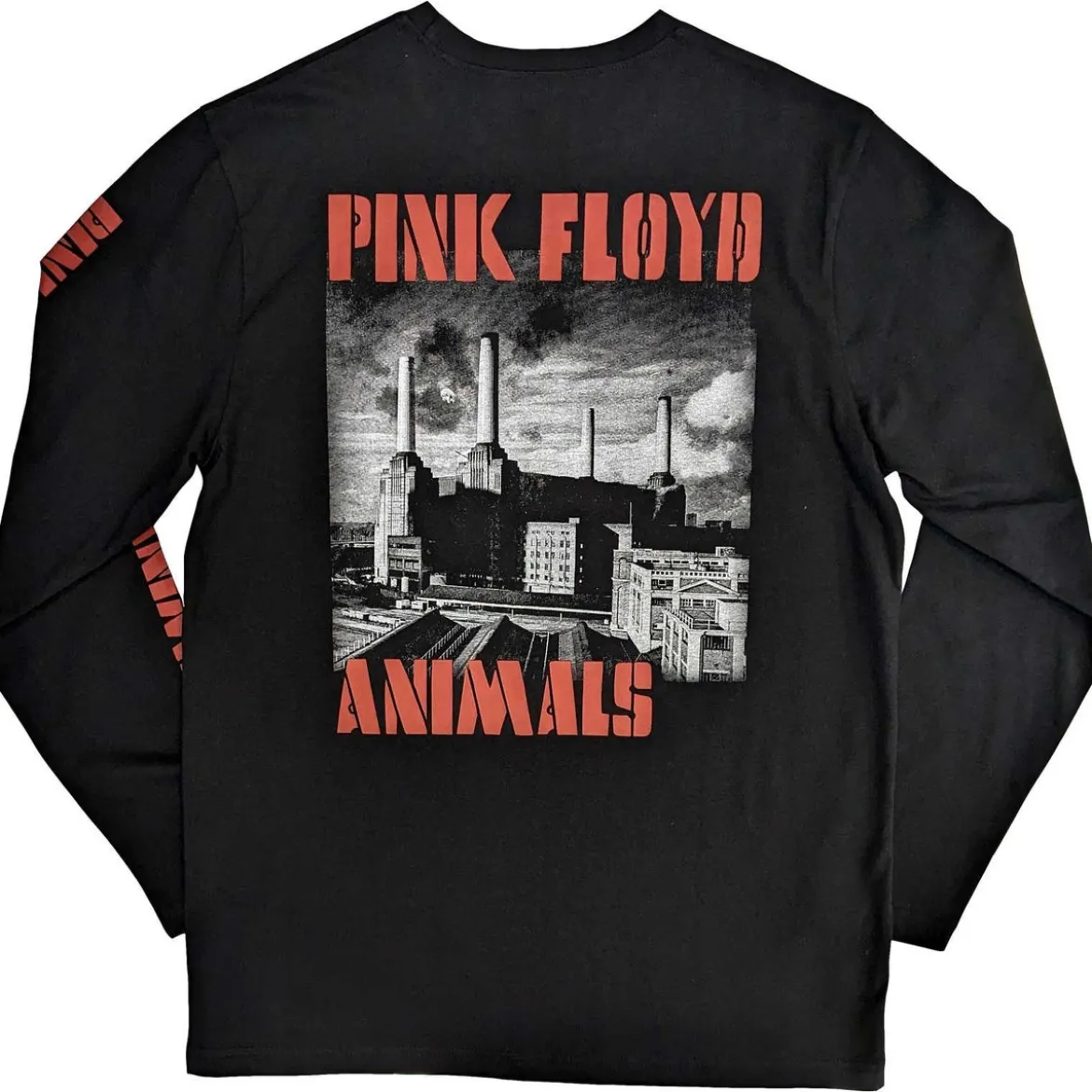Pink Floyd Animals B&W - Pitkähihainen paita