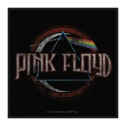 Pink Floyd distressed dark side of the moon - Kangasmerkki