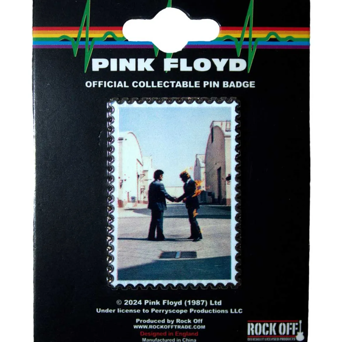 Pink Floyd: Wish you were here stamp - Pinssi