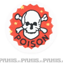 Poison Skull - kangasmerkki