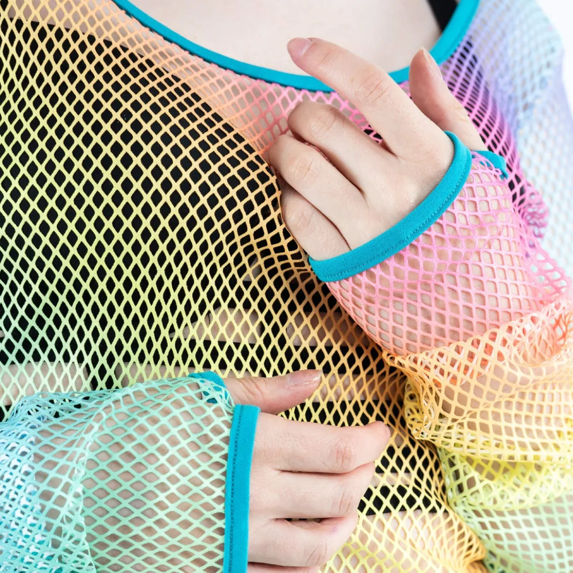 Poizen Industries Future - Verkkopaita, pastel rainbow