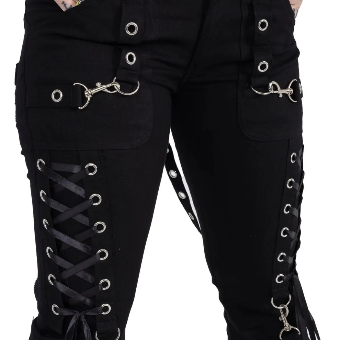 Poizen Industries Trinity - Housut, Black