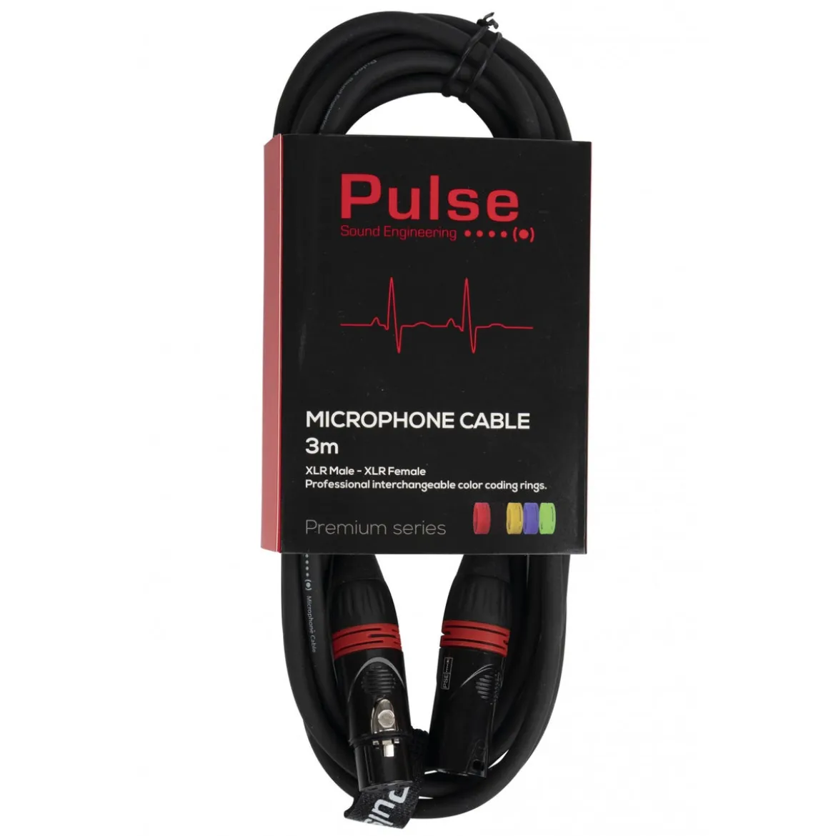 Pulse XLR–XLR Mikrofonikaapeli