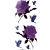 Purple roses - siirtotatuointi