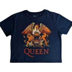 Queen: Classic Crest - Crop Toppi