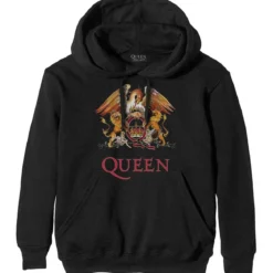 Queen Classic Crest - Huppari, musta