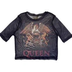 Queen: Classic Crest - Verkkopaita, navy