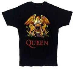 Queen Crest Logo- T-paita