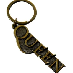 Queen Gold Logo - Avaimenperä