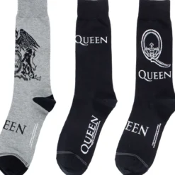 Queen: Logos - Sukkasetti, 3-pack