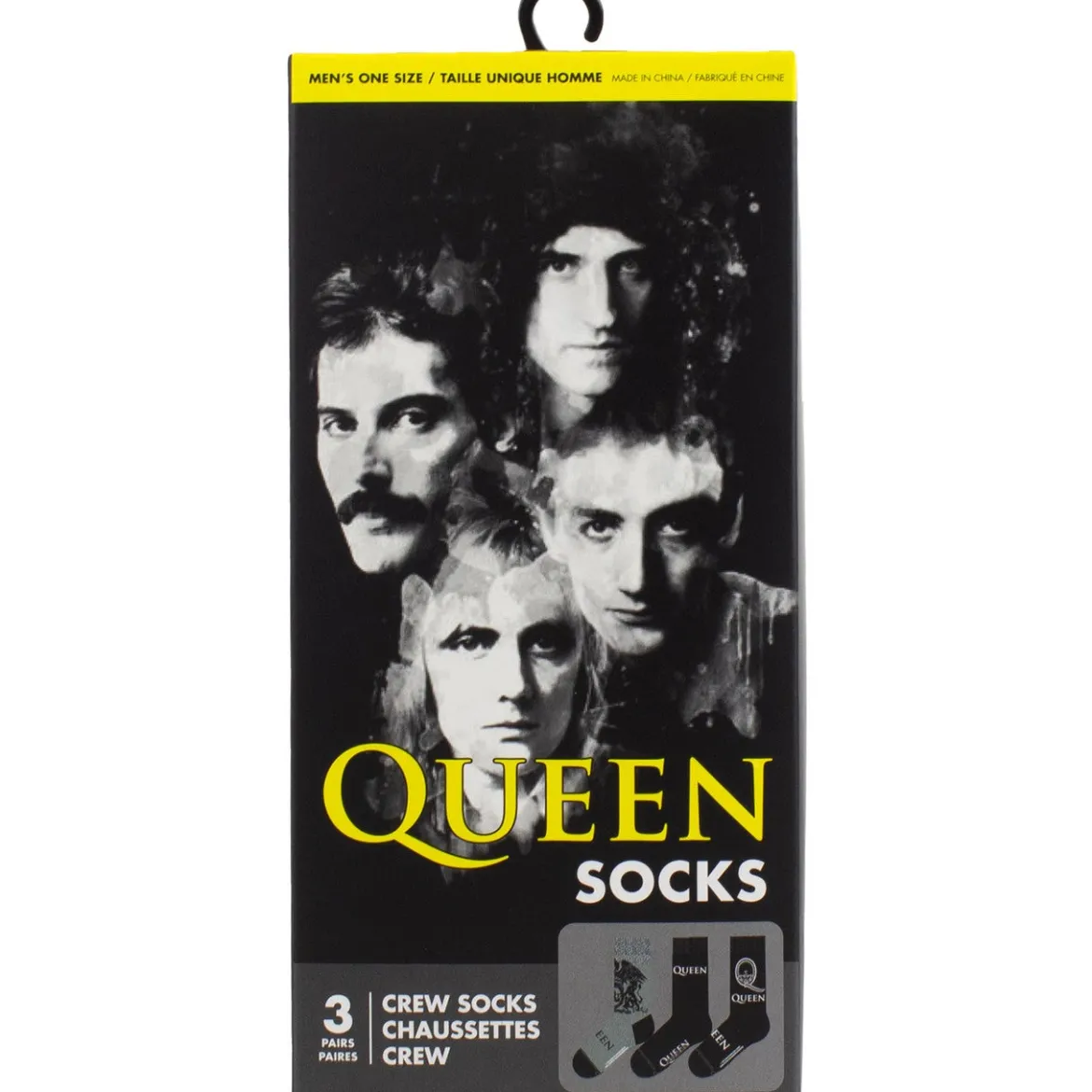Queen: Logos - Sukkasetti, 3-pack