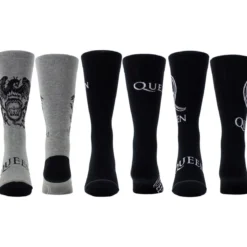 Queen: Logos - Sukkasetti, 3-pack