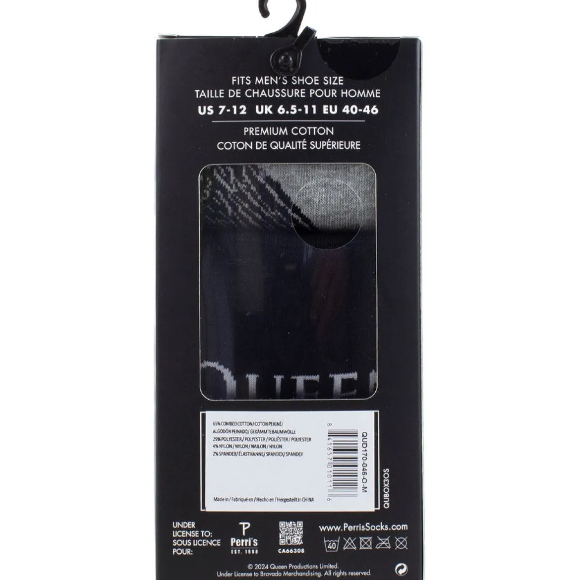 Queen: Logos - Sukkasetti, 3-pack